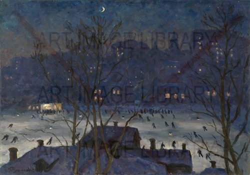 Image no. 3836: Dynamo Ice Rink. (Pyotr Konchalovsky), code=H, ord=0, date=1948